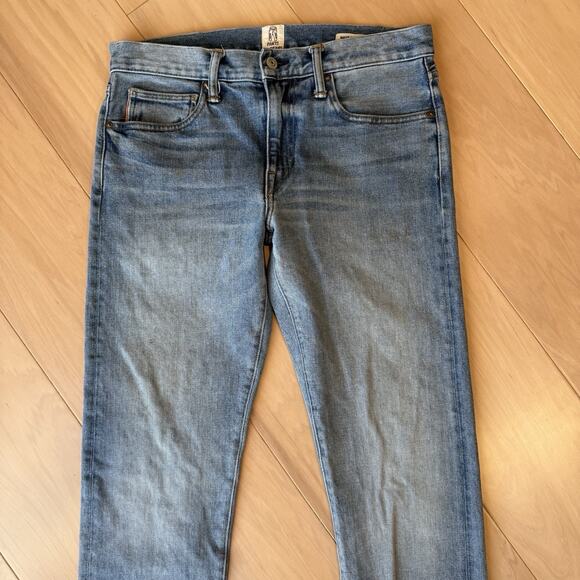 Hiroshi Kato Selvedge Jeans 31 Blue Pen Slim Streeatwear Japan Denim - Picture 3 of 11